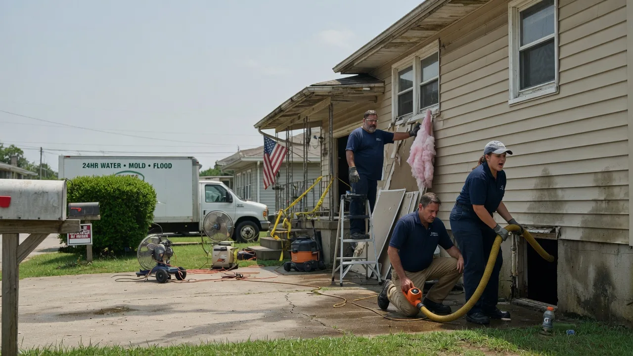 Water Damage Repair in Graham, OK near me